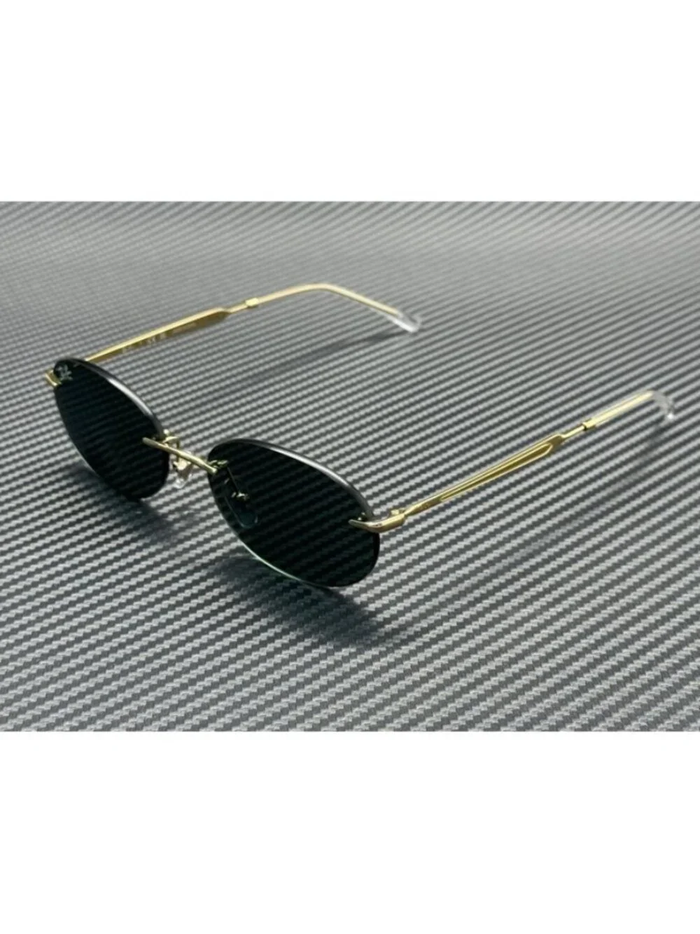 New Ray-Ban Men Gold Sunglasses 54-18-145